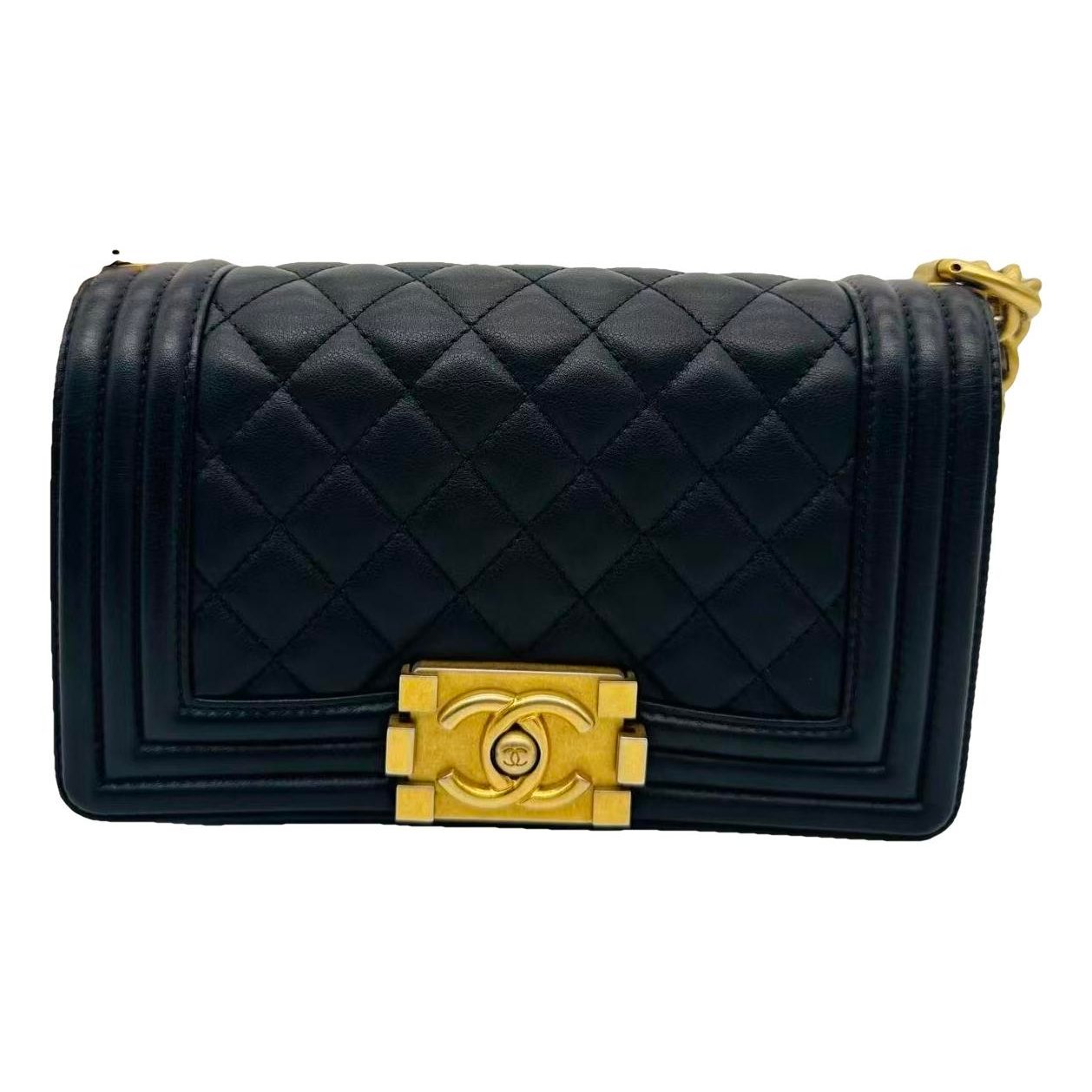 Boy leather crossbody bag
