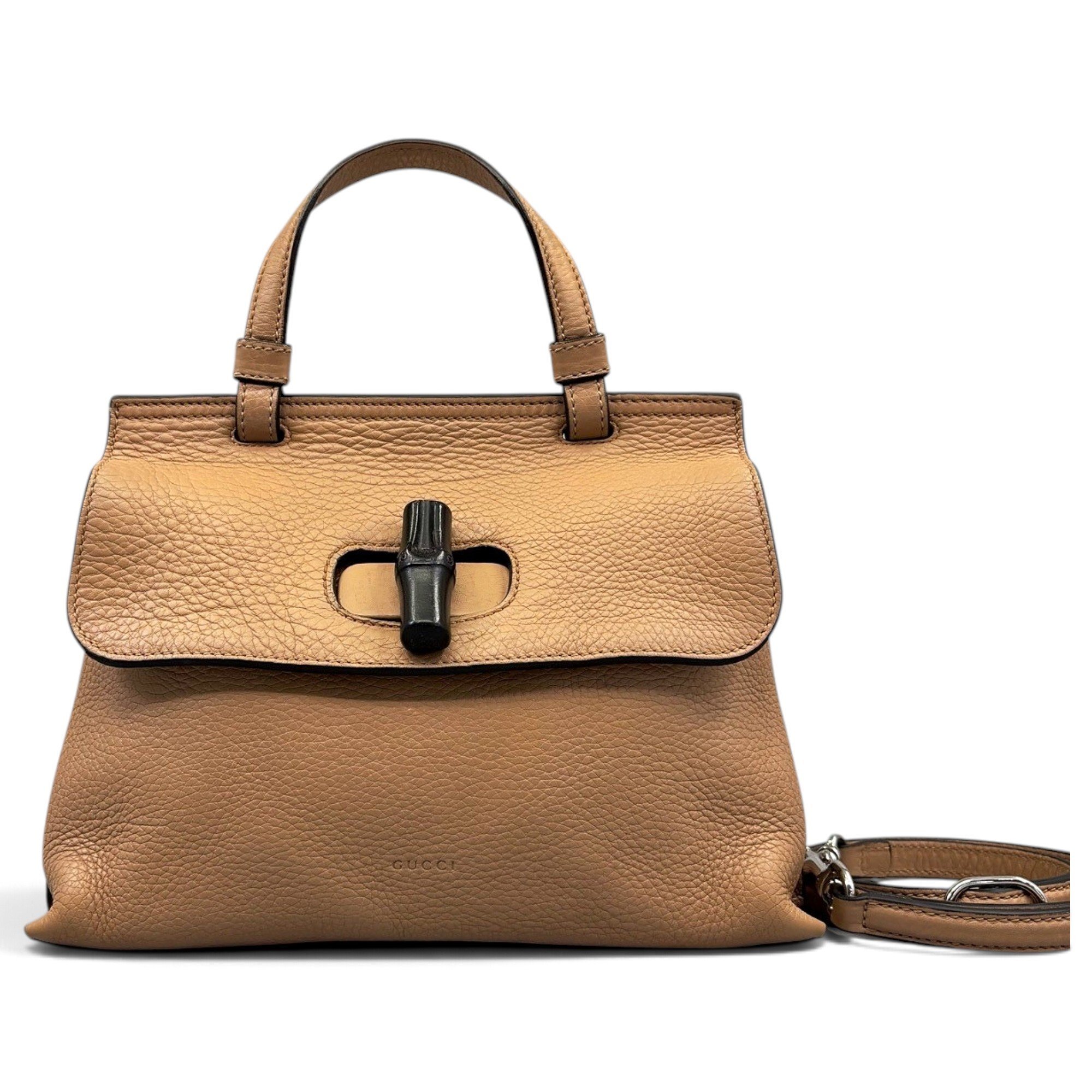 Bamboo Daily Top Handle leather handbag
