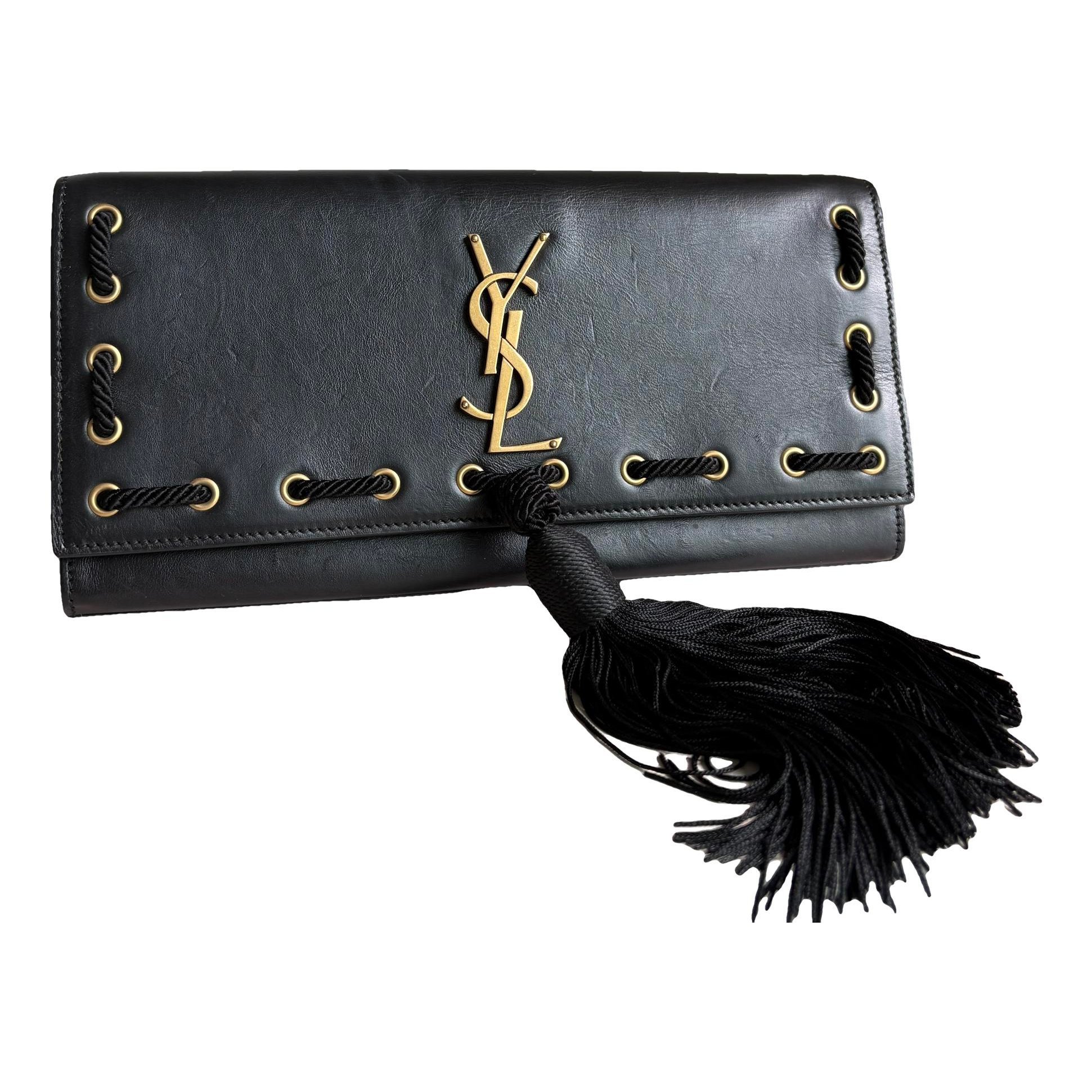 Kate monogramme leather clutch bag