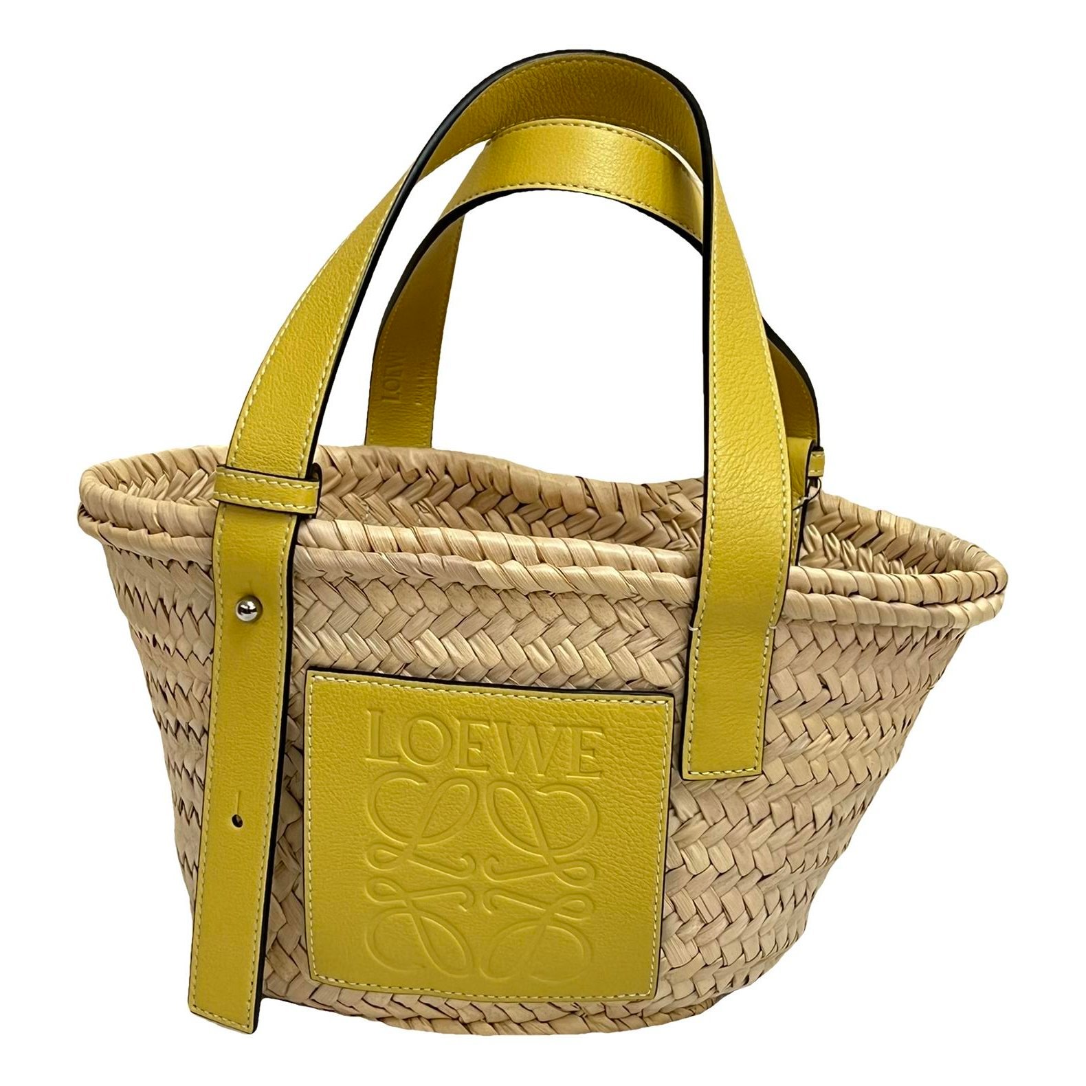 Basket Bag tweed tote