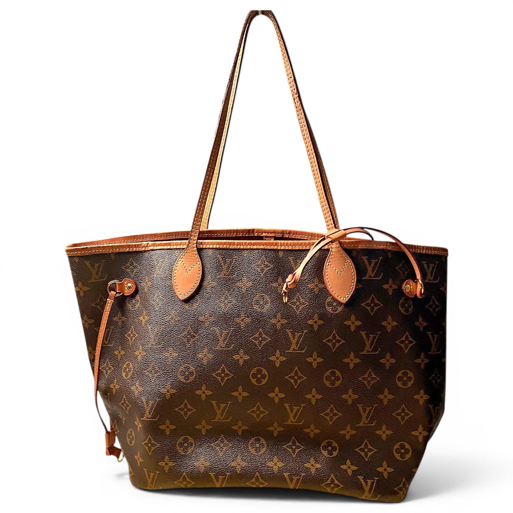 Neverfull leather tote
