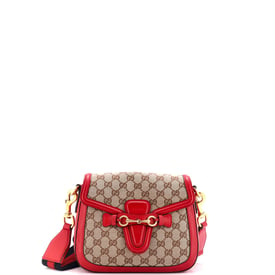 Gucci Lady Web Shoulder Bag GG Canvas Medium