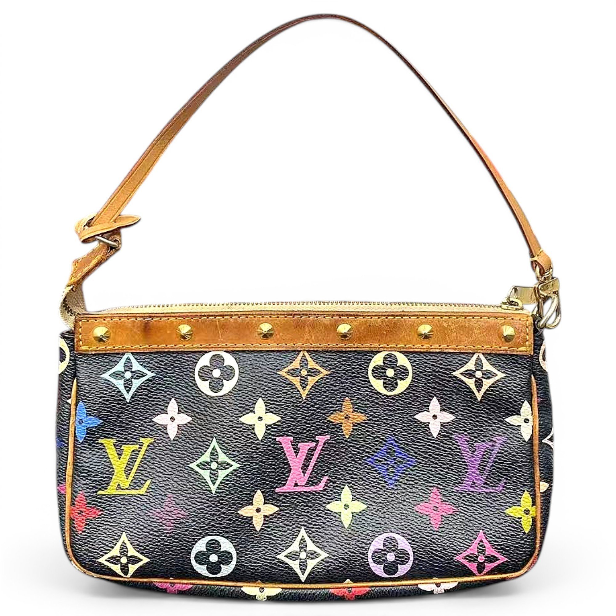 Pochette Accessoire leather handbag