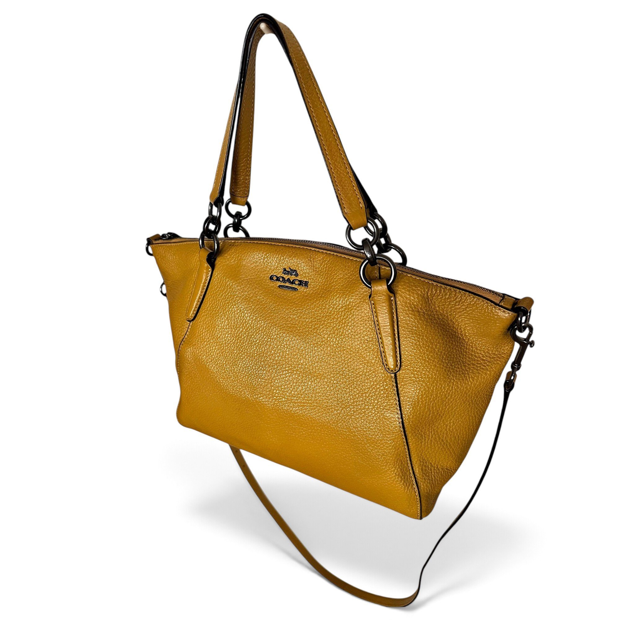 Leather crossbody bag