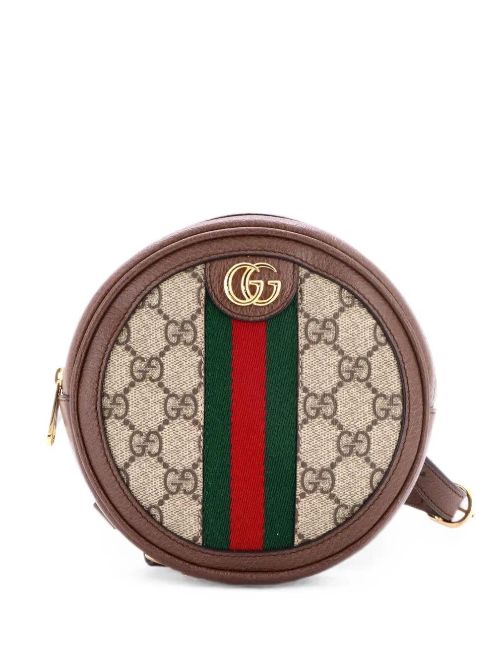 Ophidia Round GG Coated Canvas Mini backpack