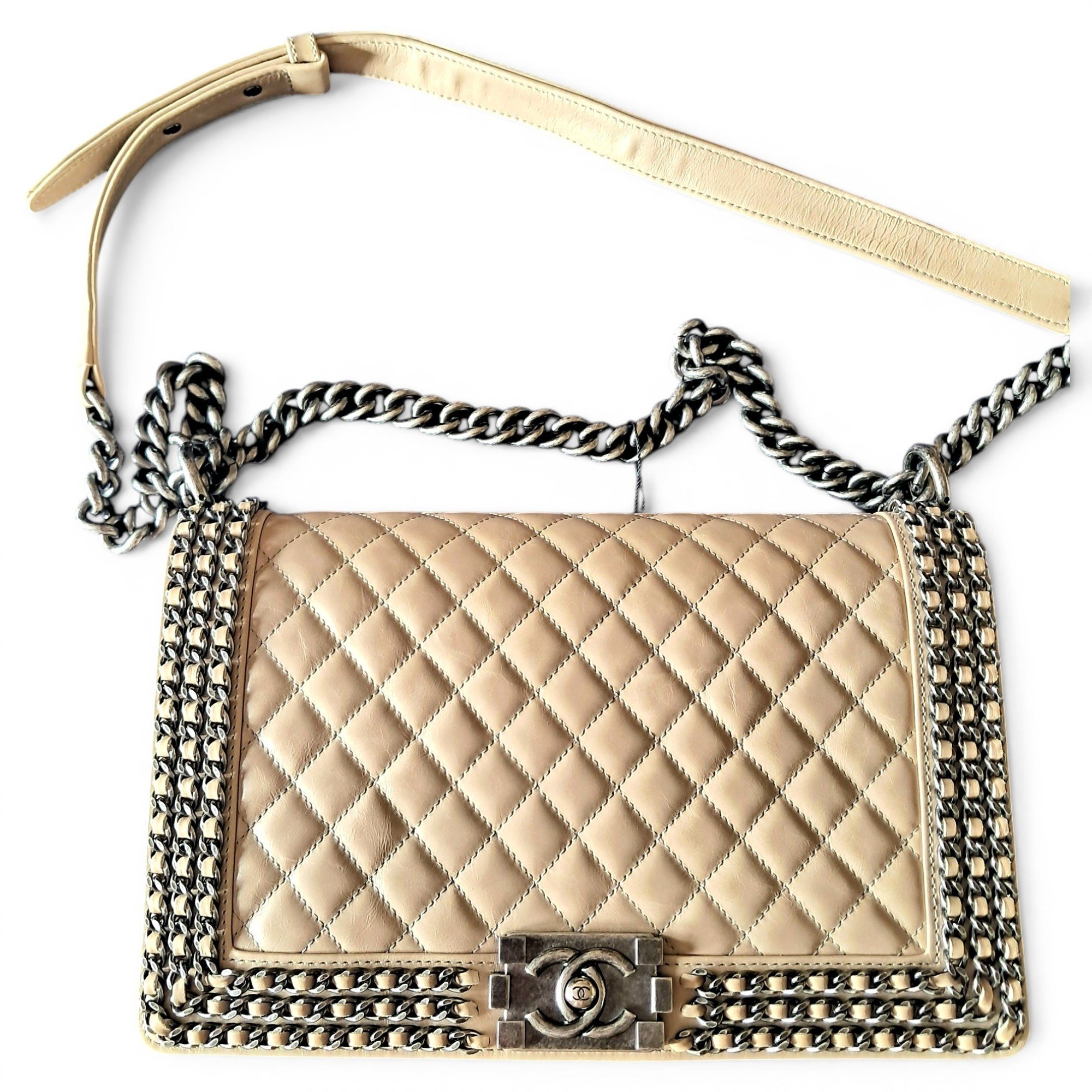 Boy leather handbag