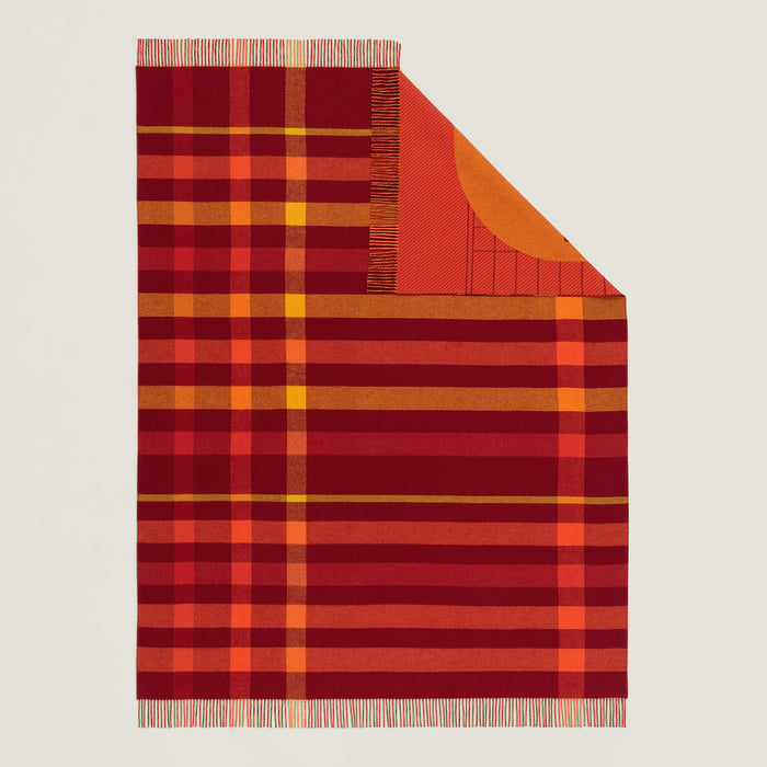 Terracotta Anchor Chain 17 Blanket