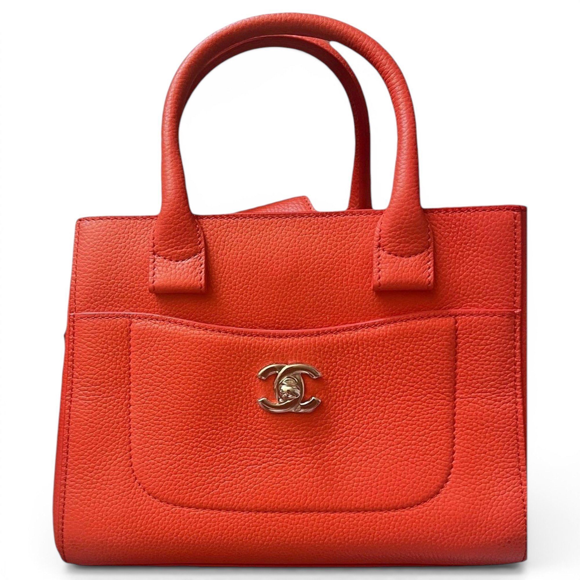 Executive leather tote