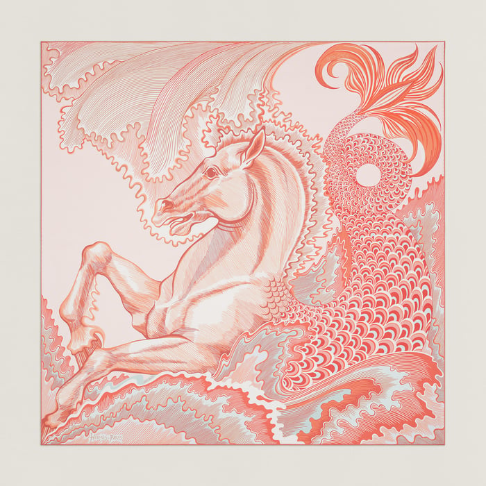 Cheval Sirene Double Face Scarf 90