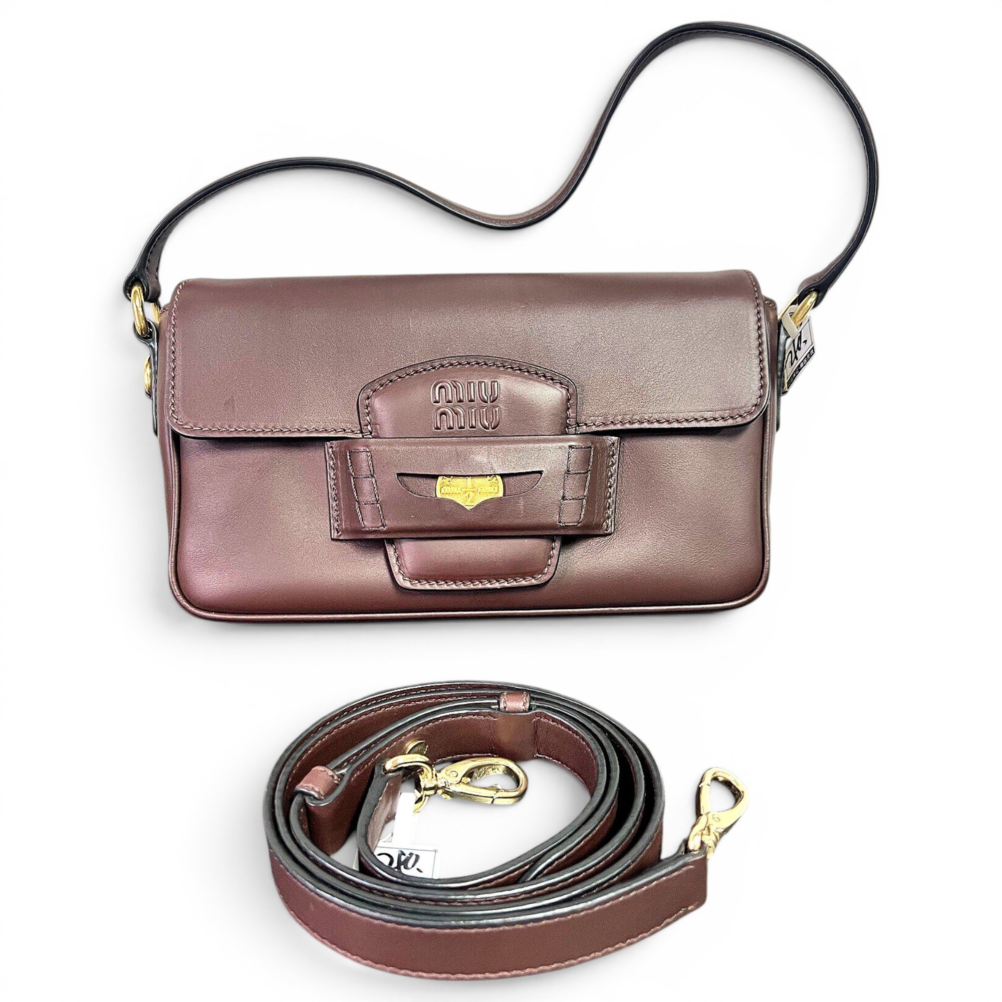 Leather handbag