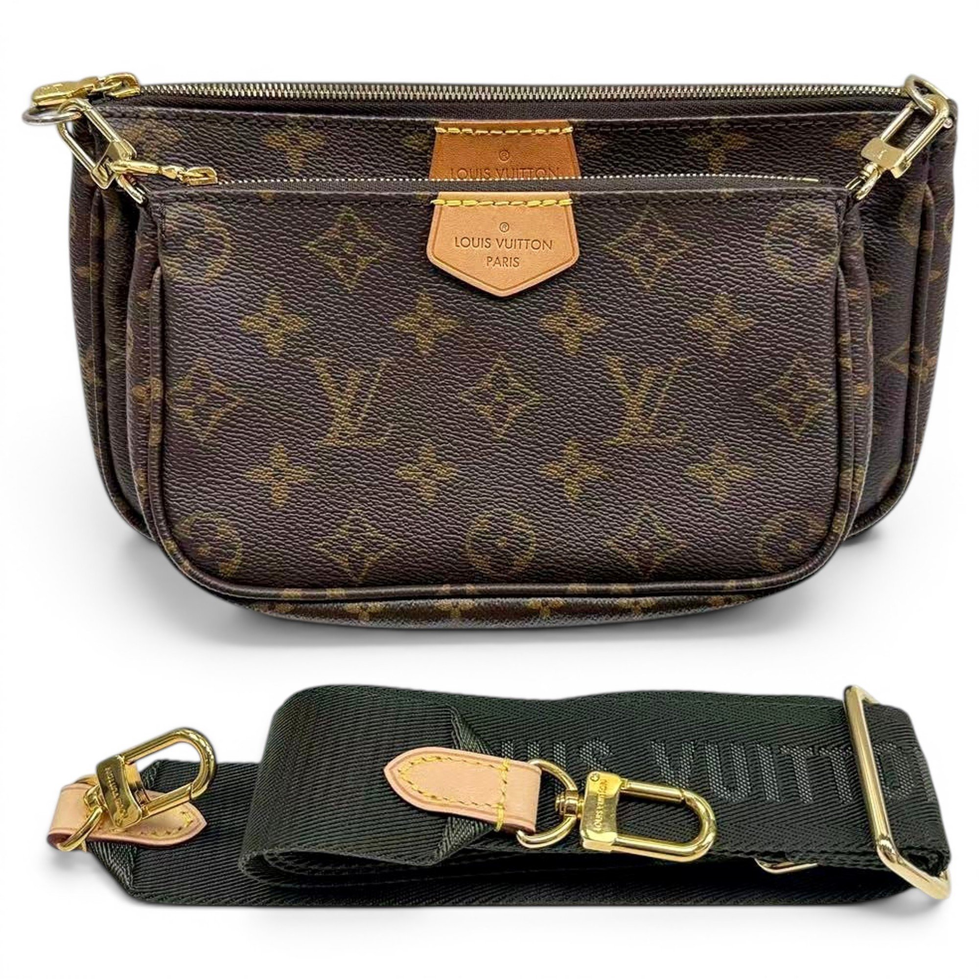 Multi Pochette Accessoires leather crossbody bag