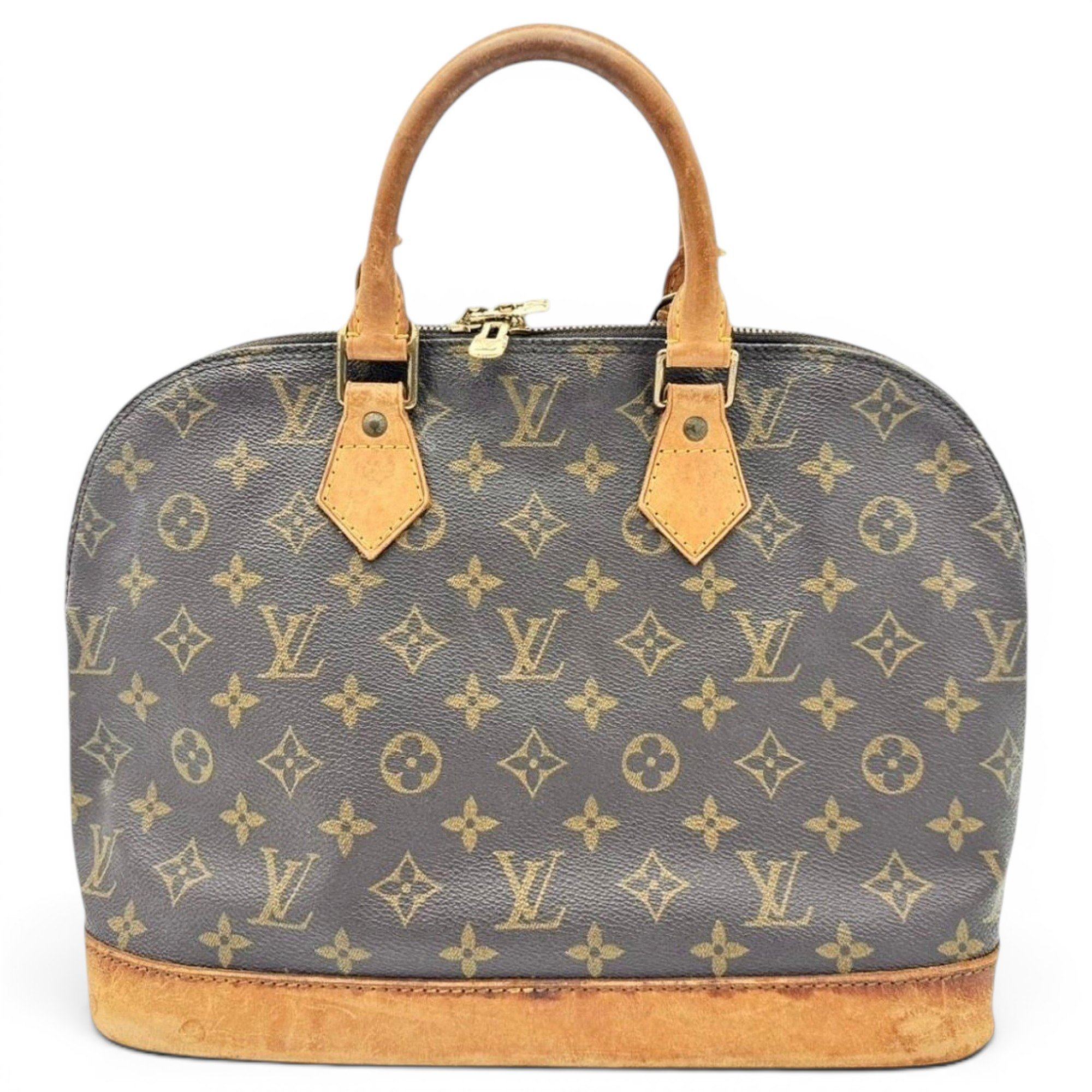 Alma leather handbag