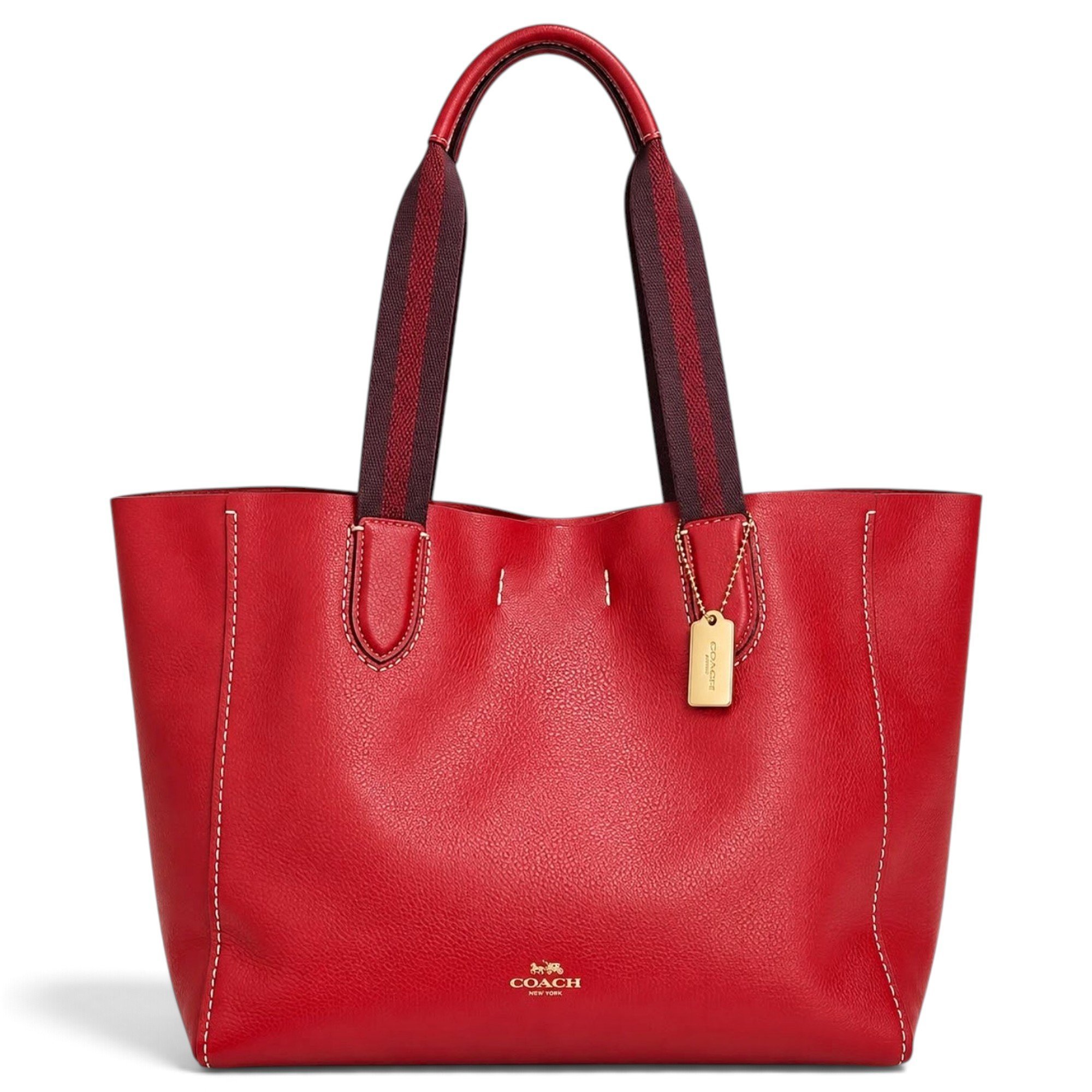 Leather tote
