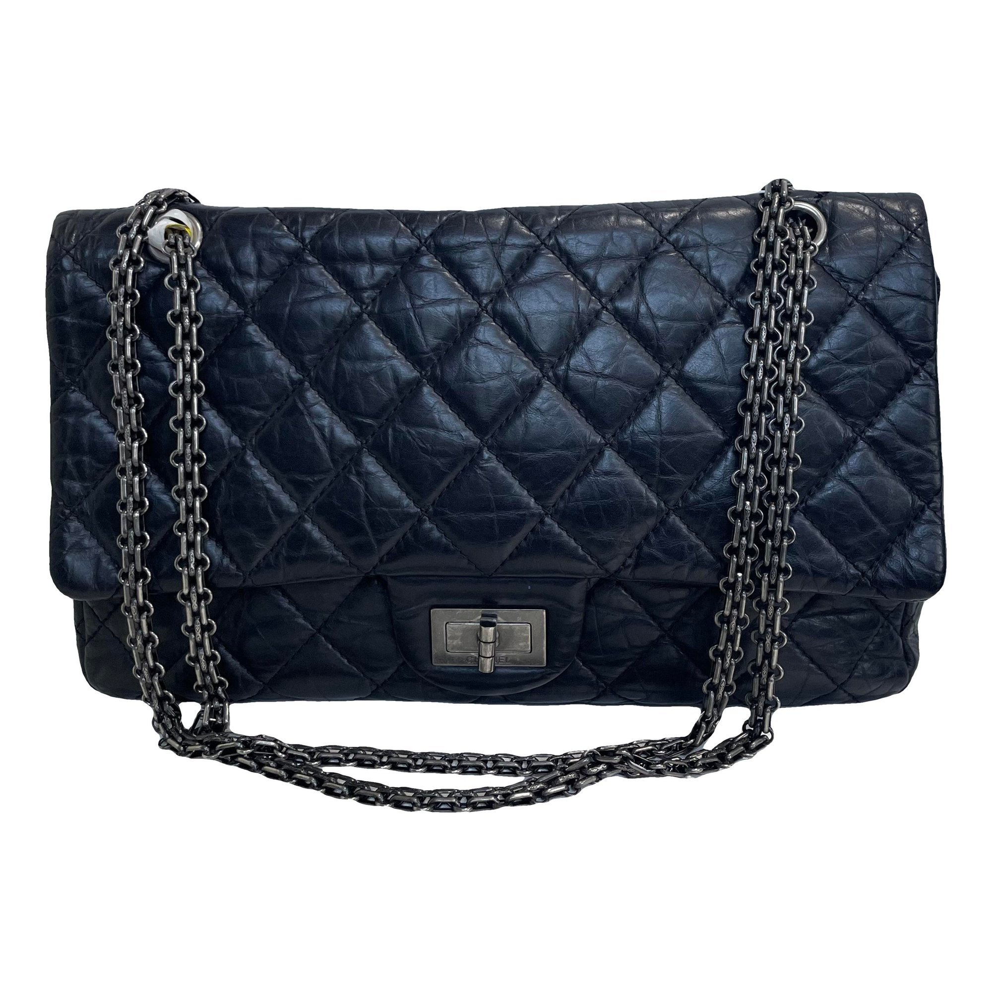 2.55 leather handbag