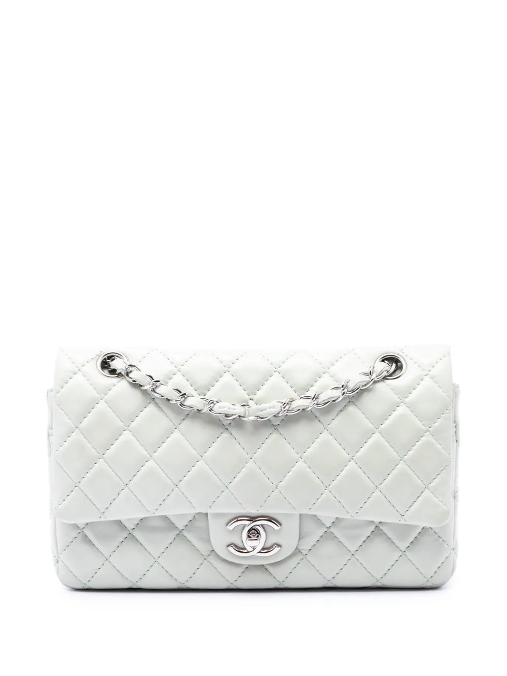 2008-2009 Medium Classic Lambskin Double Flap shoulder bag