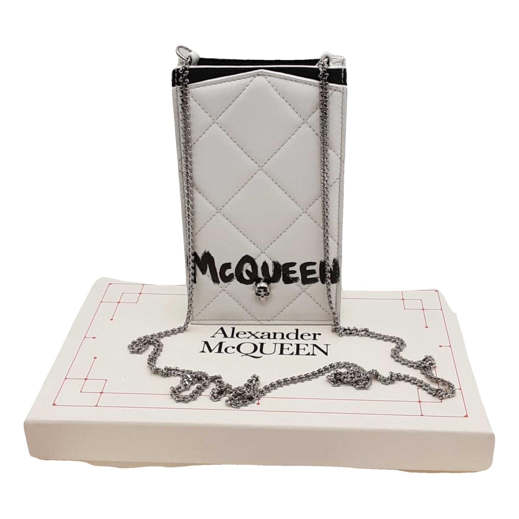 Alexander McQueen Leather mini bag