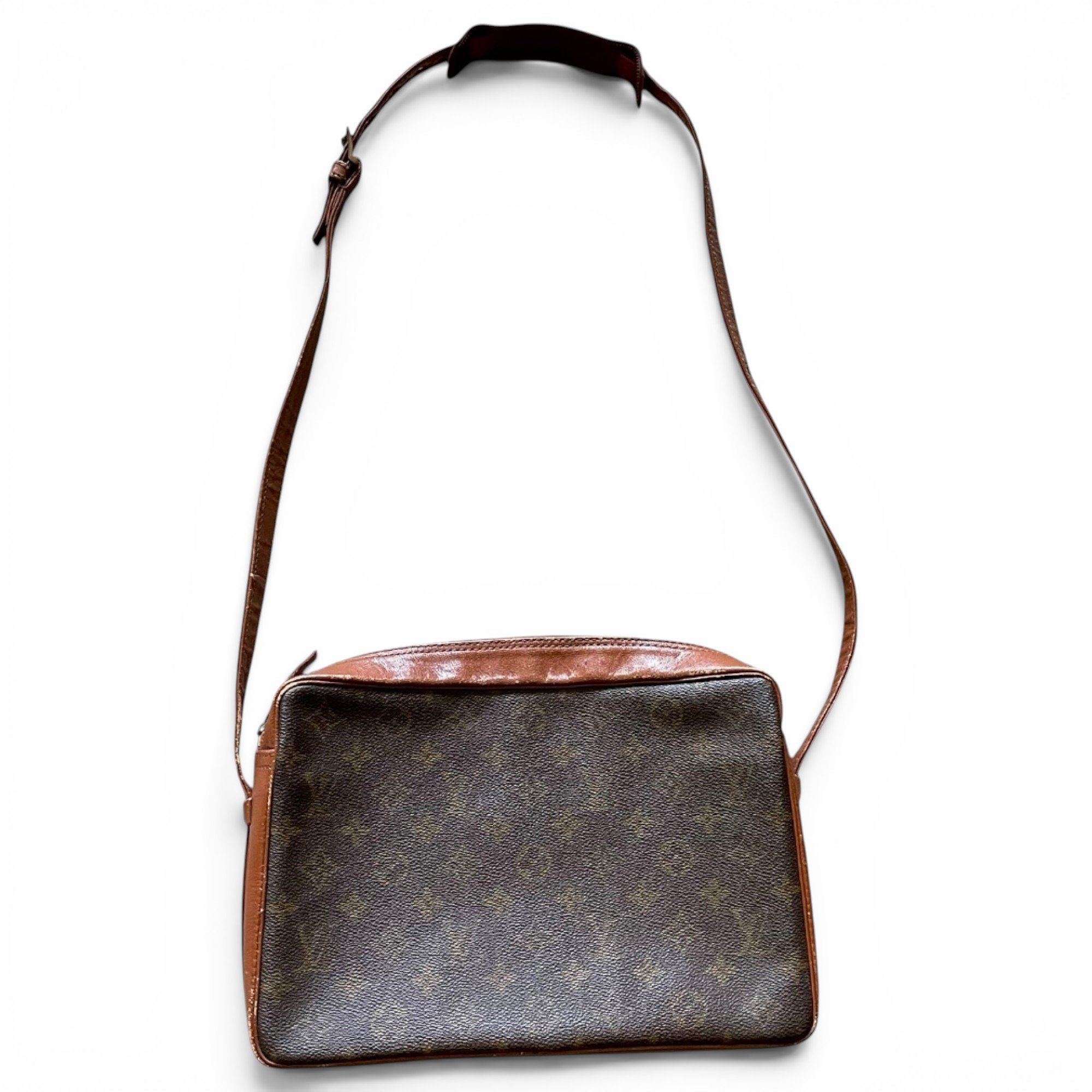 Leather crossbody bag