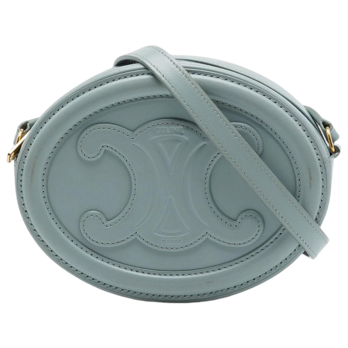 Triomphe leather crossbody bag