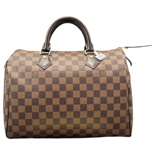 Speedy leather handbag