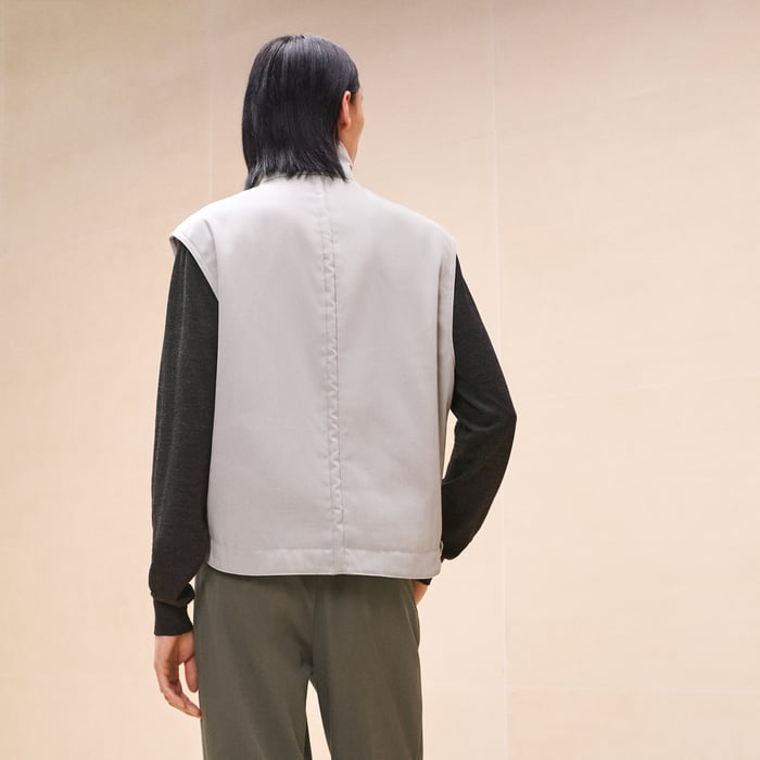 Silex Sleeveless Sweater With Bridle Detail