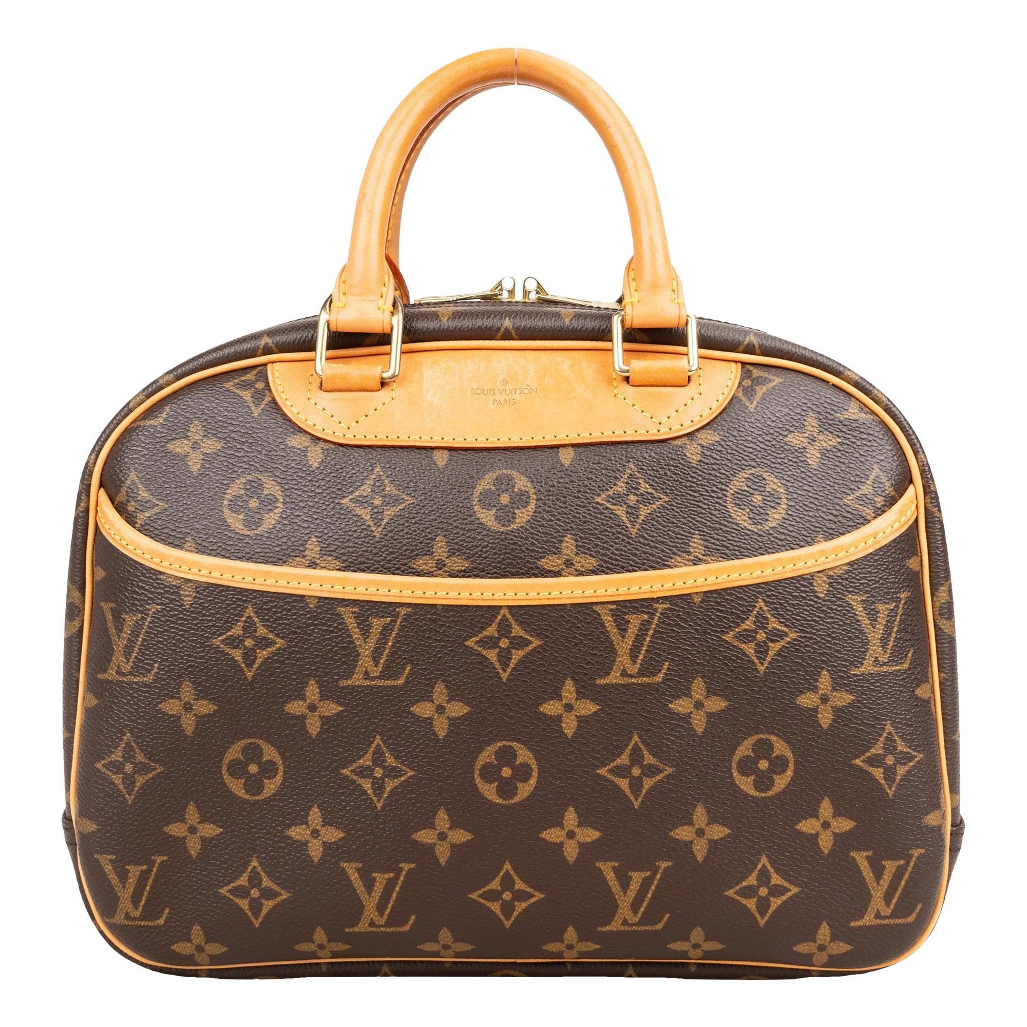 Louis Vuitton Trouville leather satchel