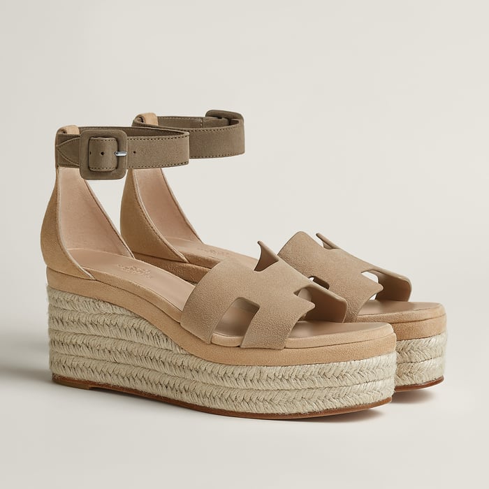 Beige Camel Elda Espadrille