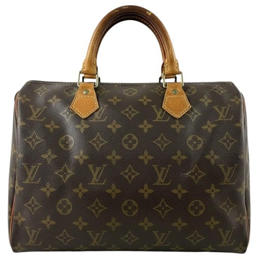 Speedy leather handbag