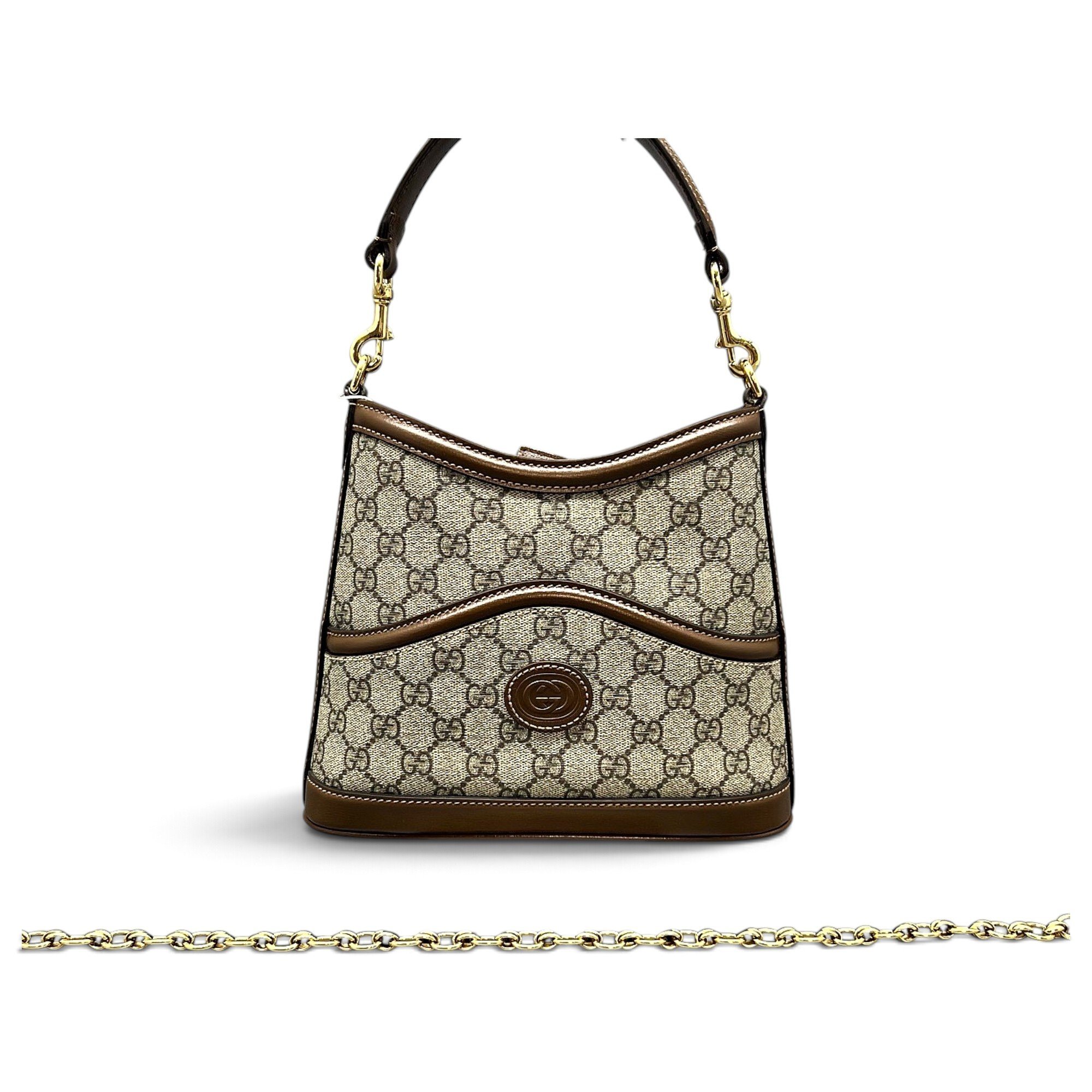 Leather crossbody bag