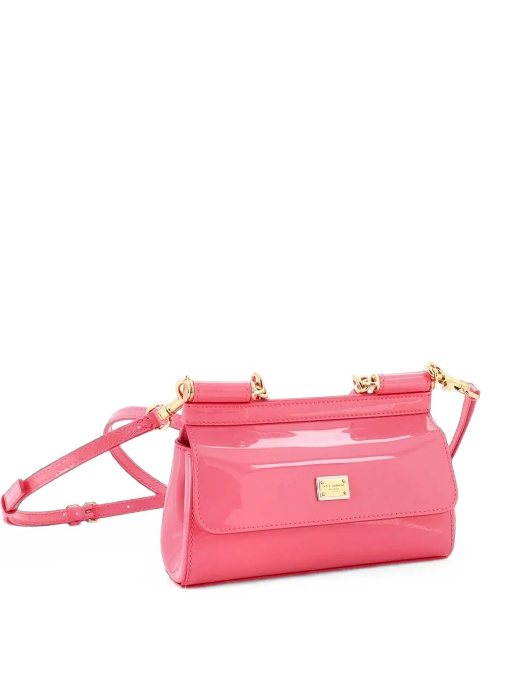 East West Miss Sicily Bag Patent Small satchel