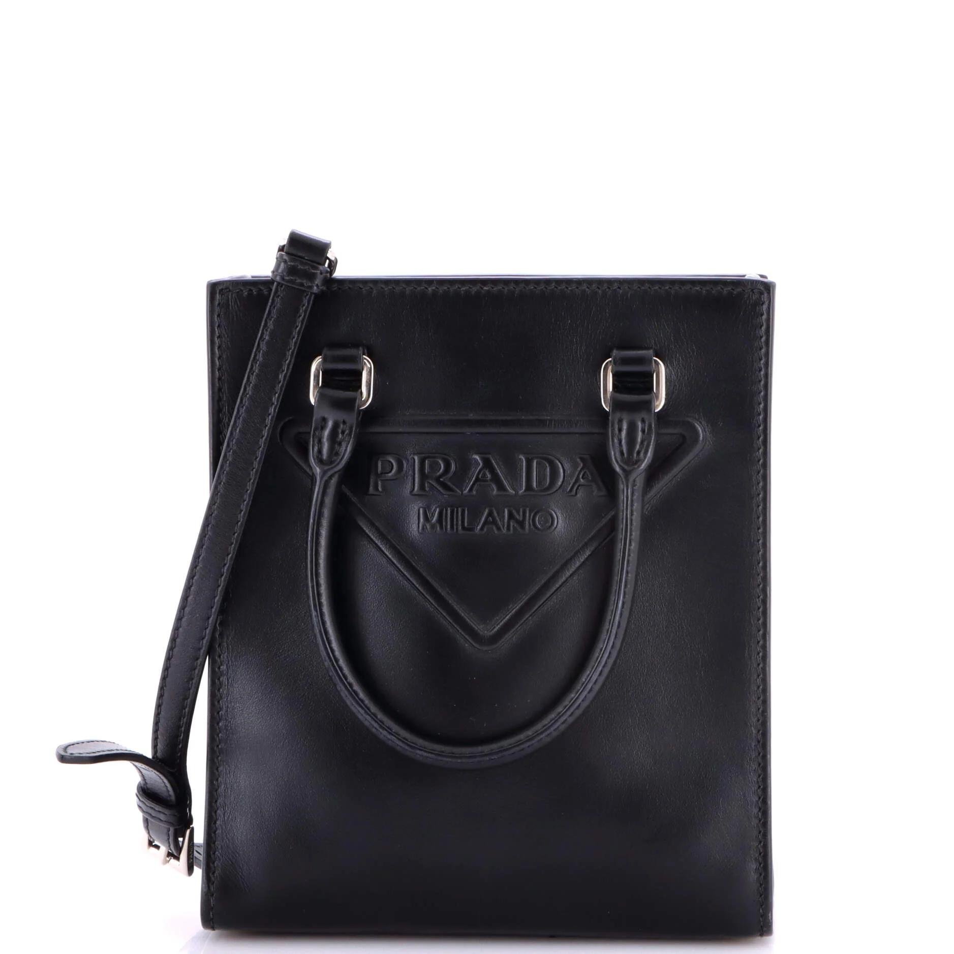 Leather crossbody bag