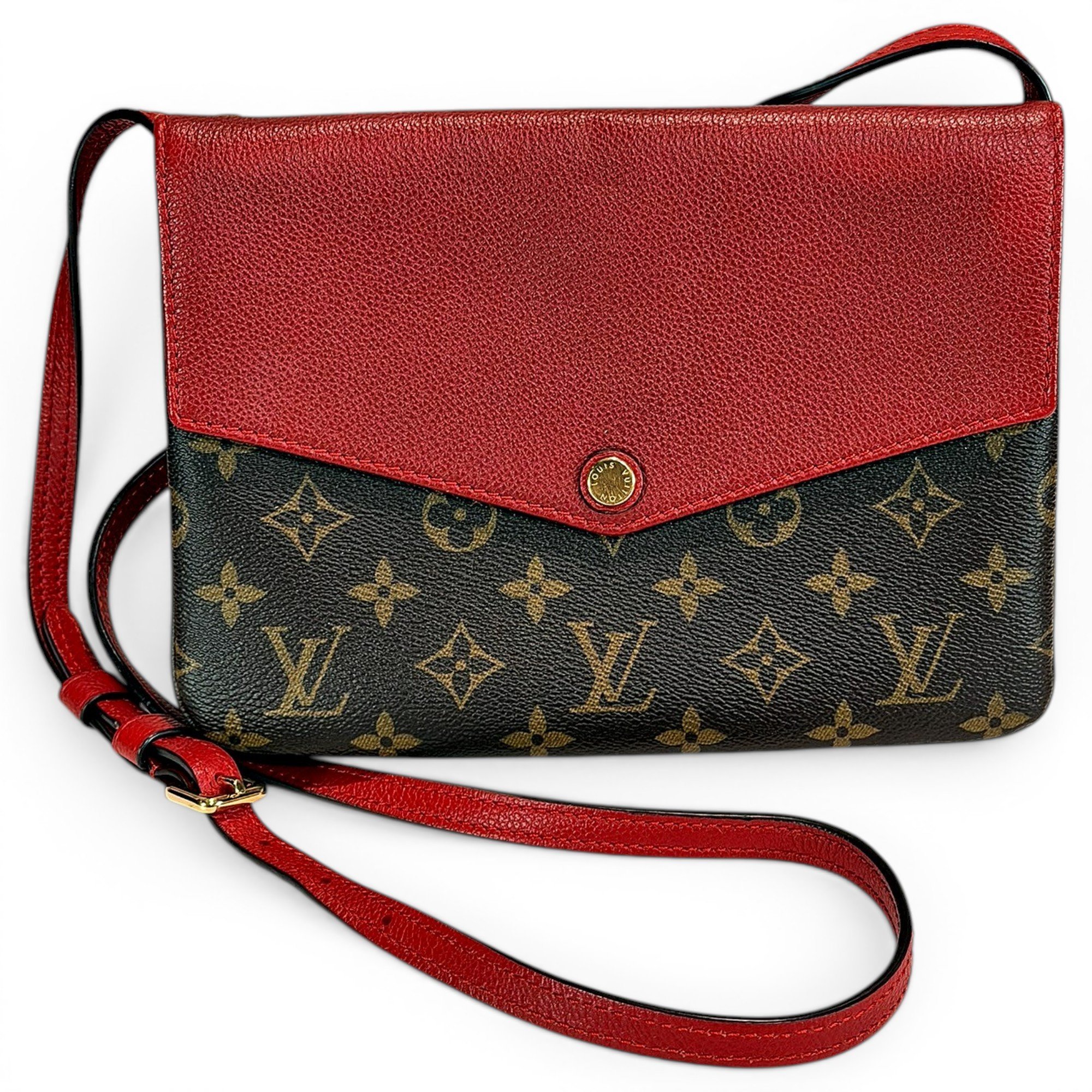 Twinset leather crossbody bag