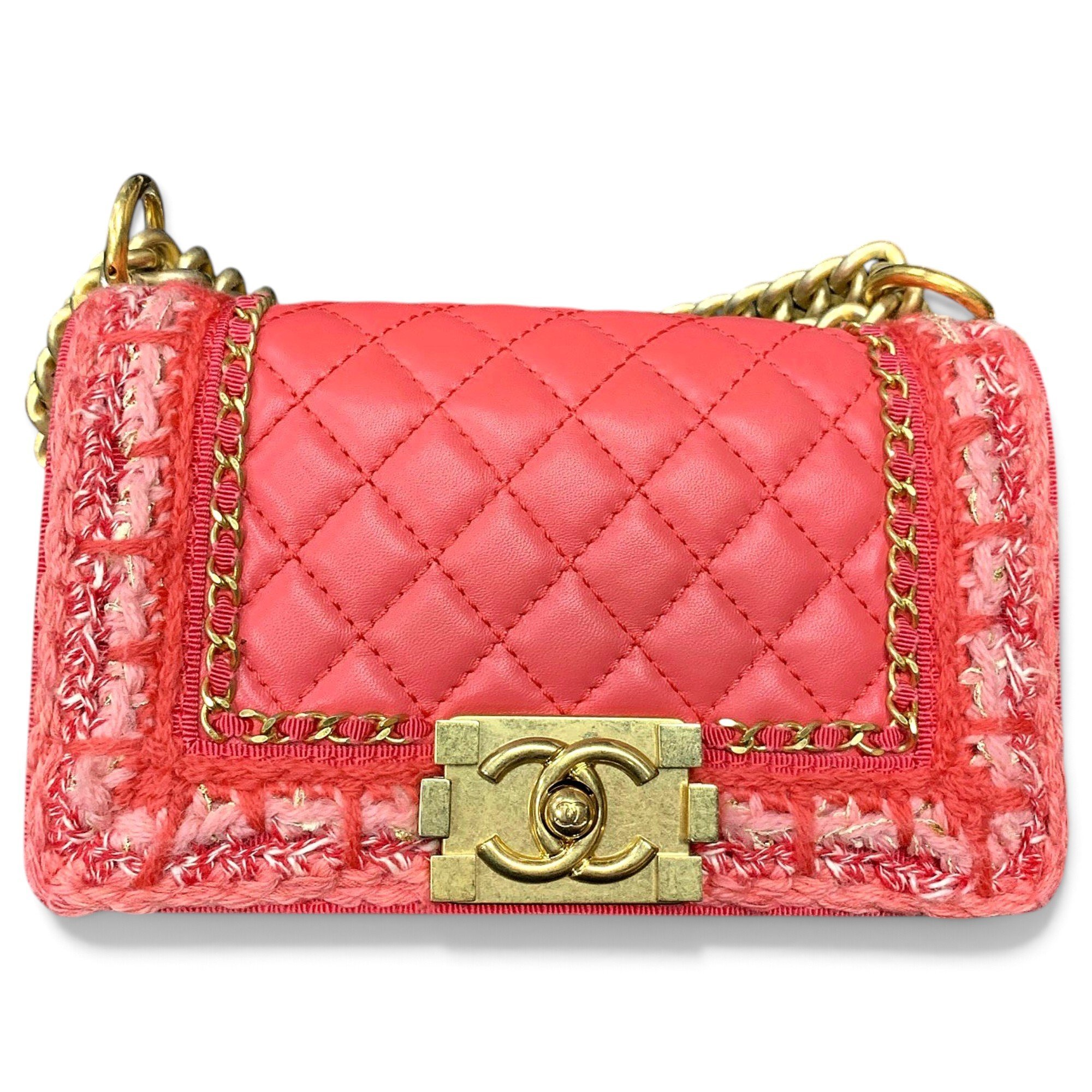 Boy leather crossbody bag
