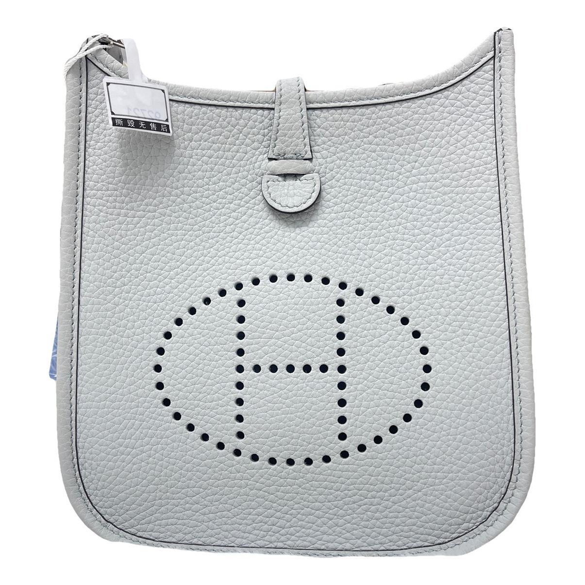 Hermes Evelyne Handbag Clemence Leather