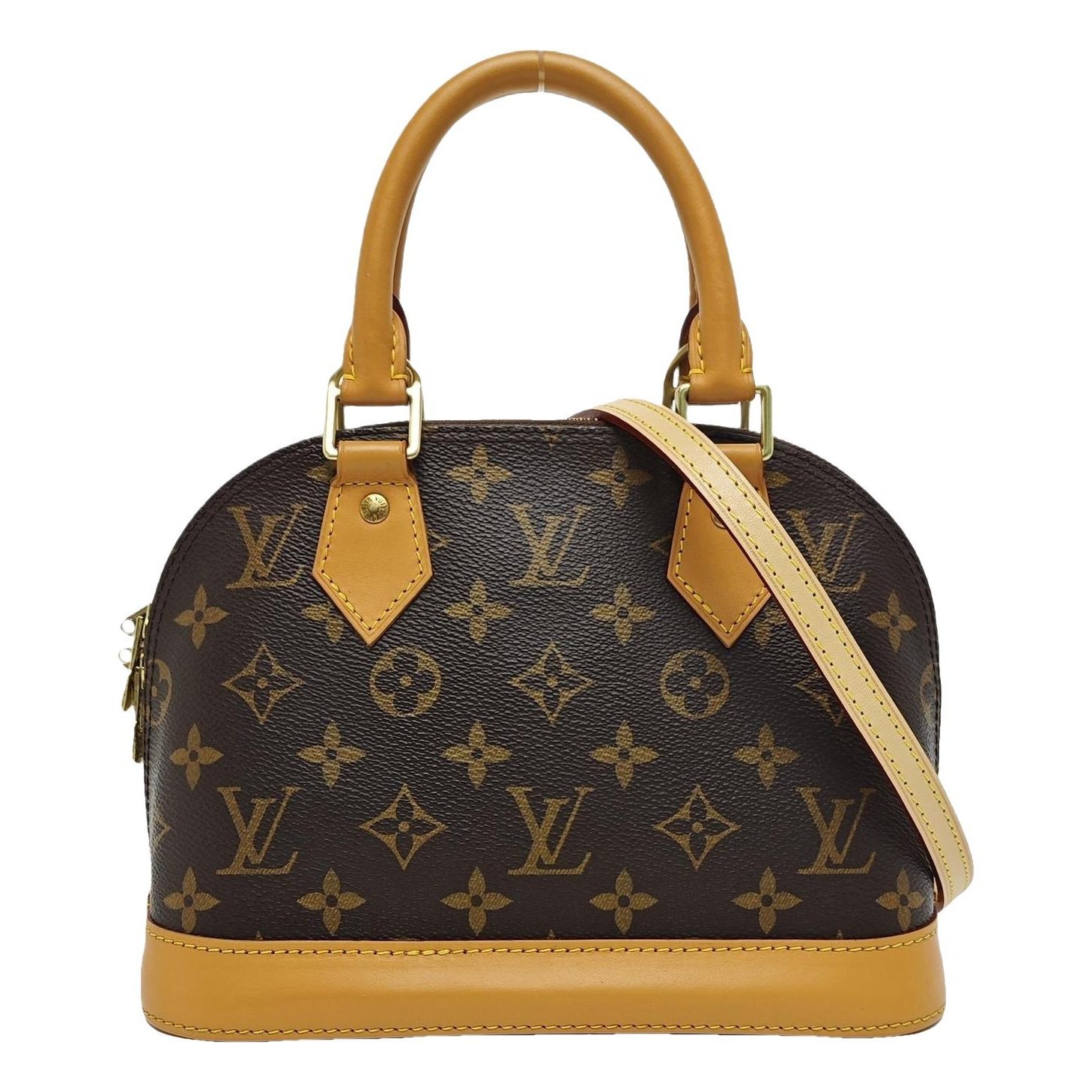 Alma leather handbag