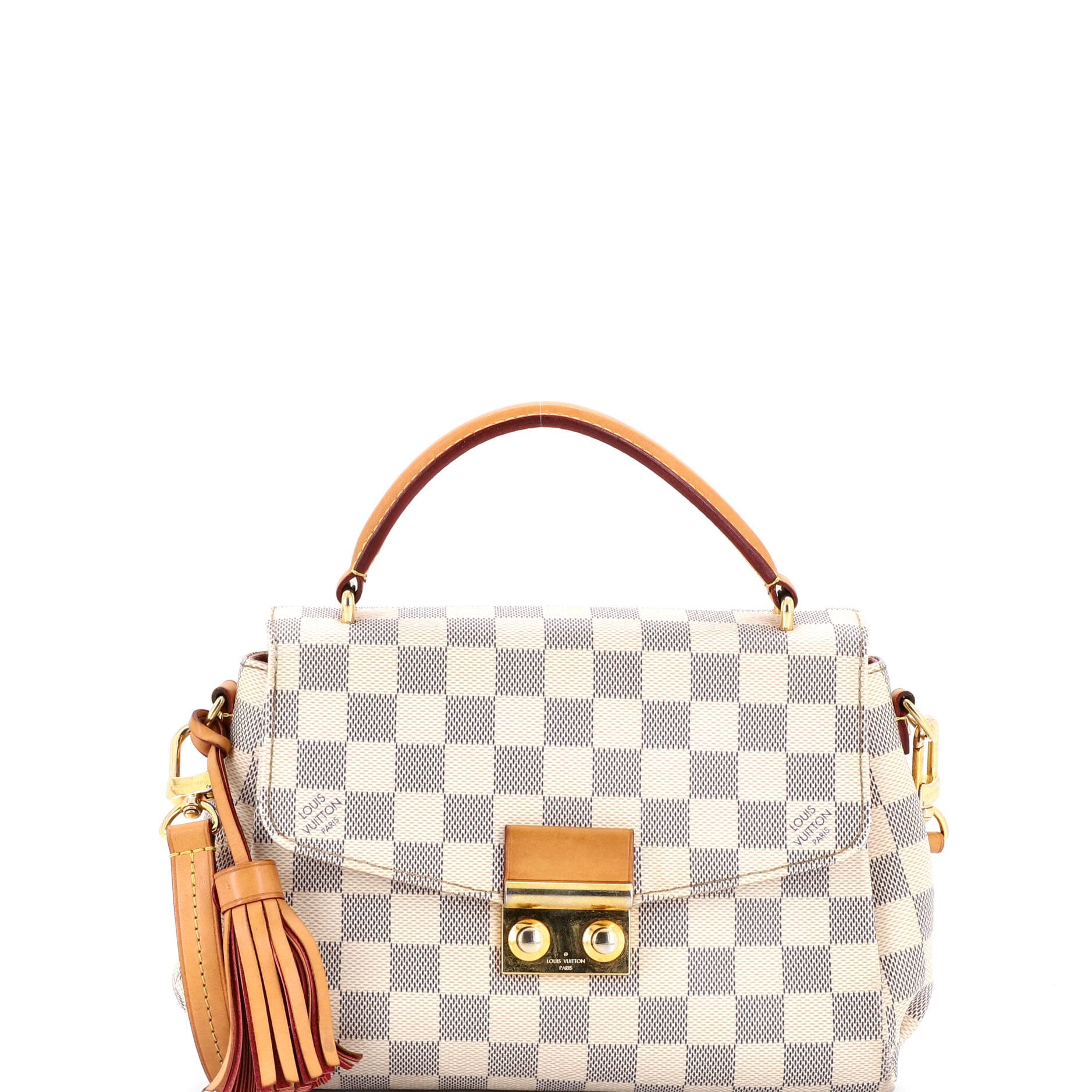 Louis Vuitton Croisette Handbag Damier
