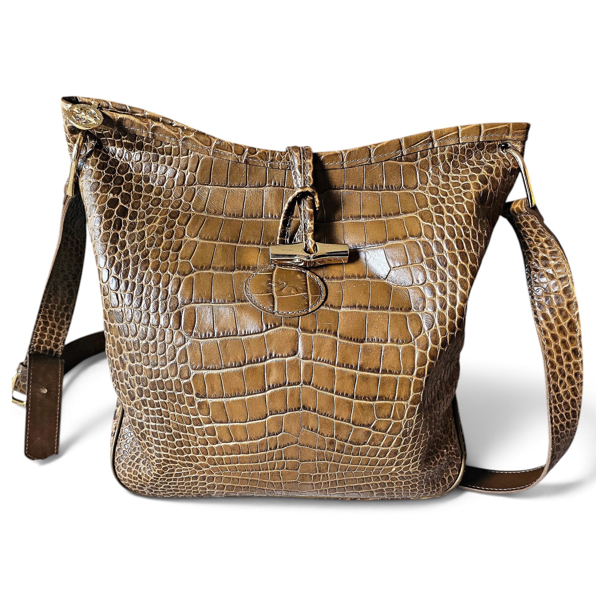 Roseau leather handbag