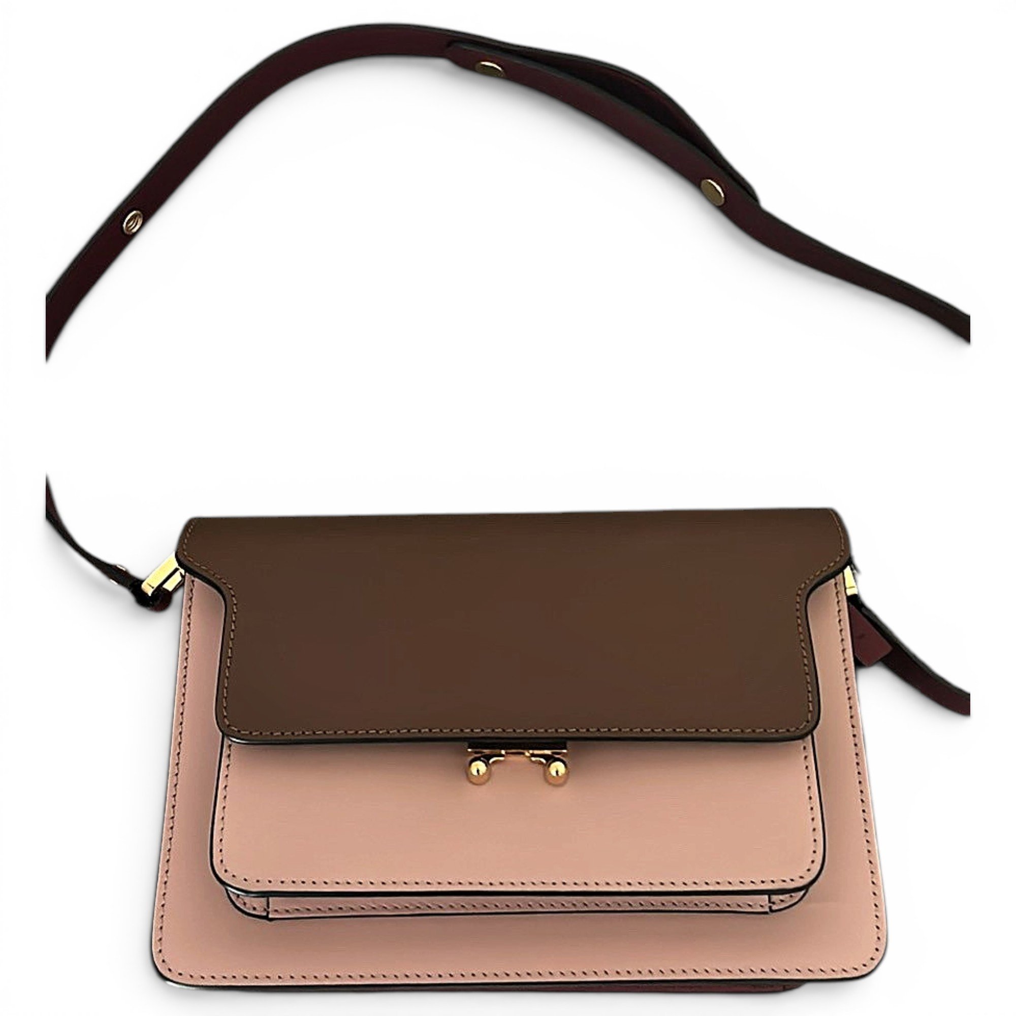 Marni Trunk leather handbag