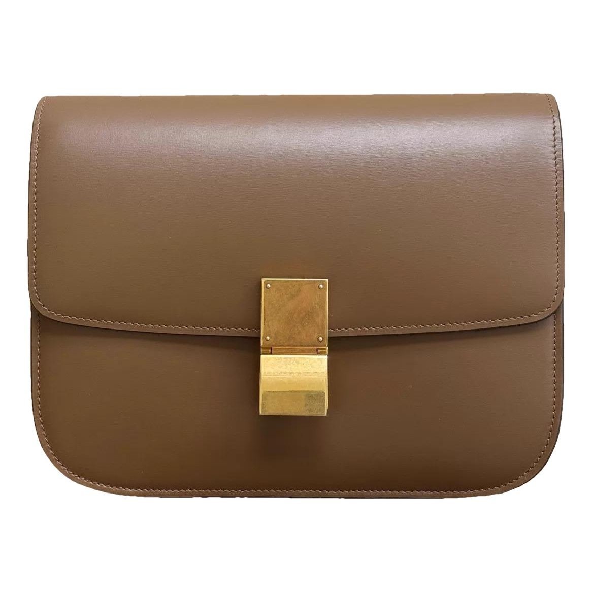 Classic leather handbag