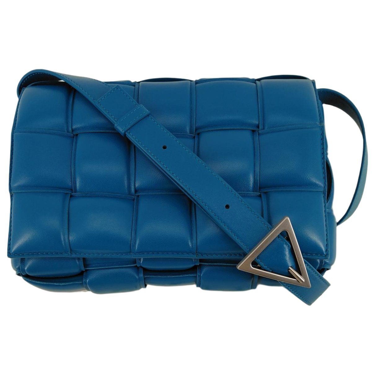 Cassette leather handbag