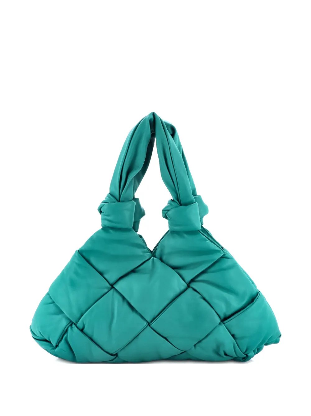 Padded Lock Bag Maxi Intrecciato Leather tote bag