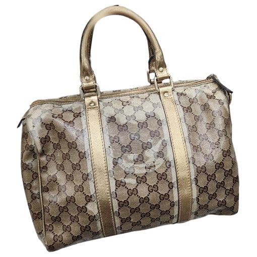 Boston leather bowling bag