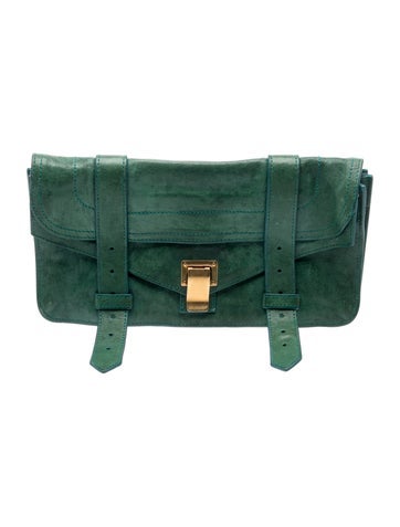 Suede Clutch