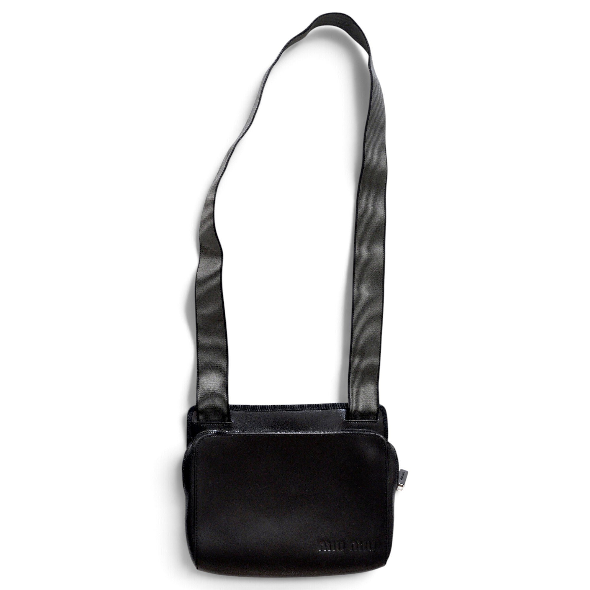 Leather crossbody bag
