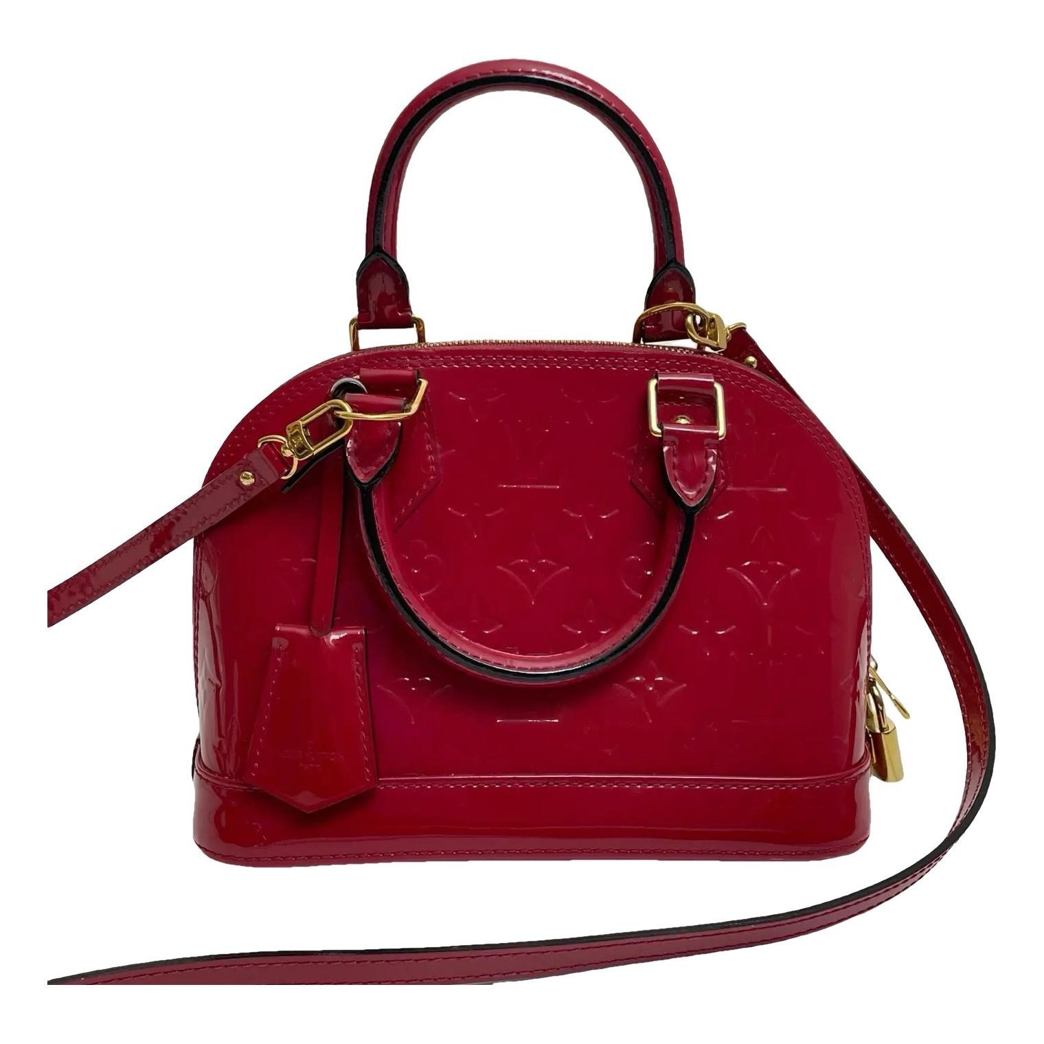 Alma BB patent leather handbag