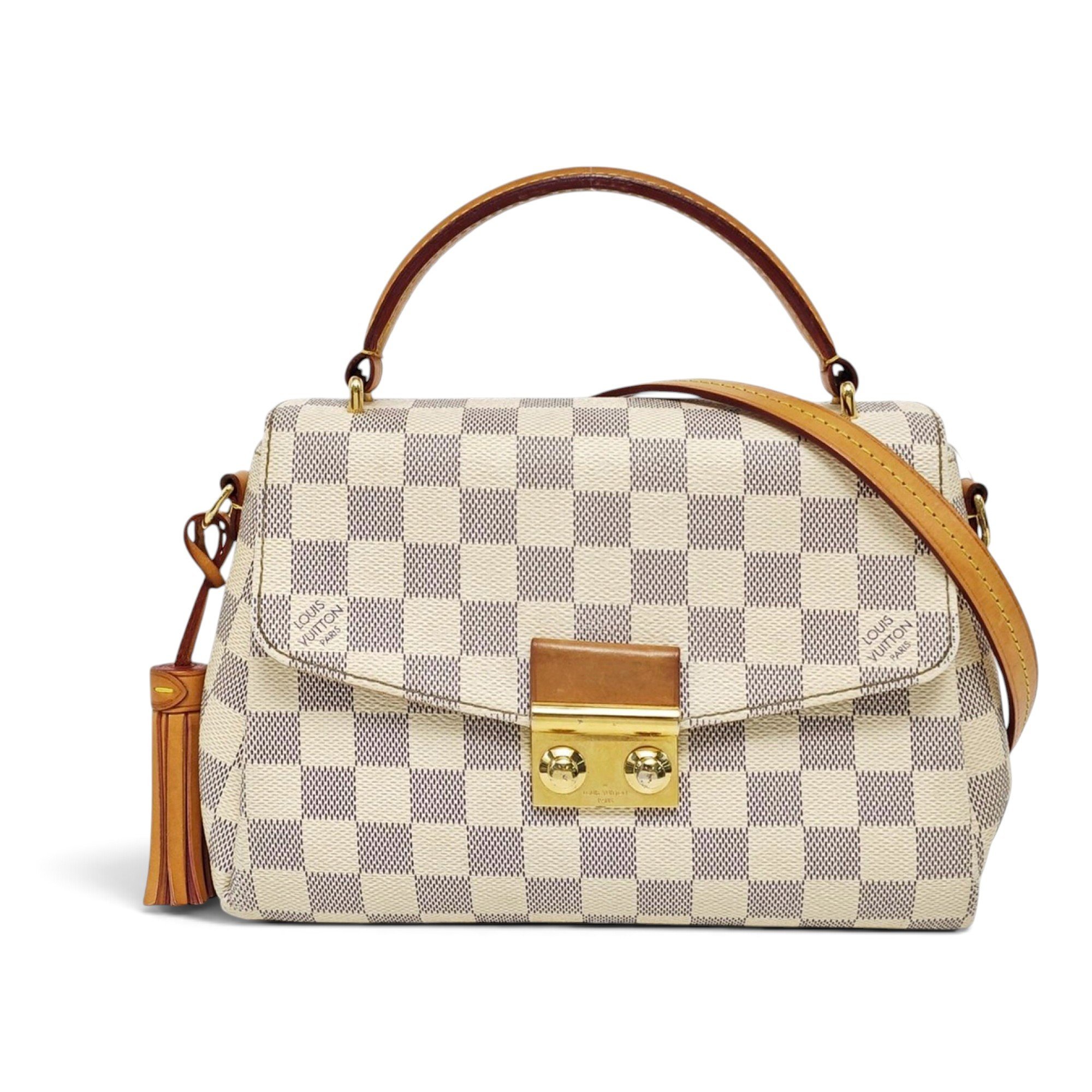 Croisette leather handbag