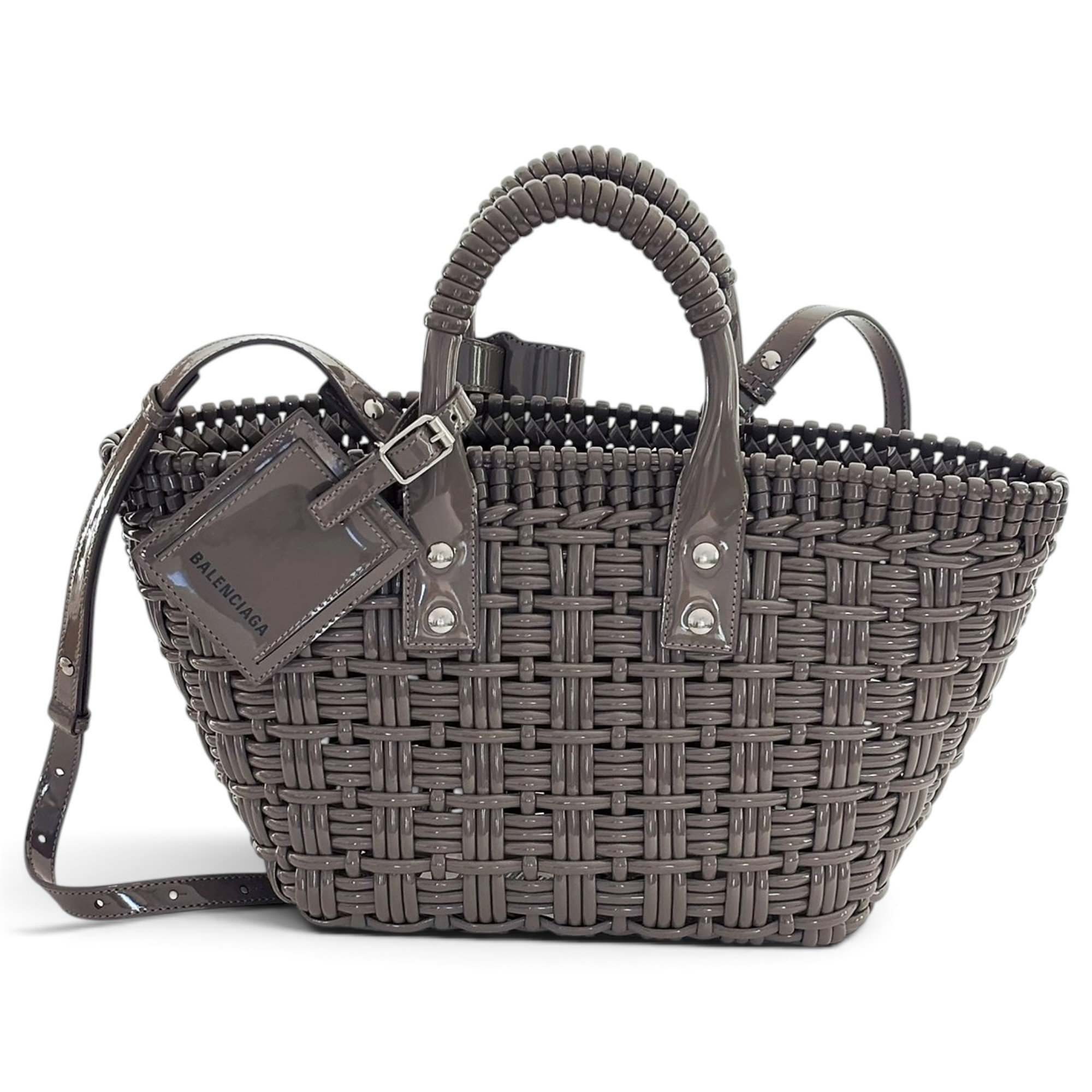 Bistro Panier leather tote