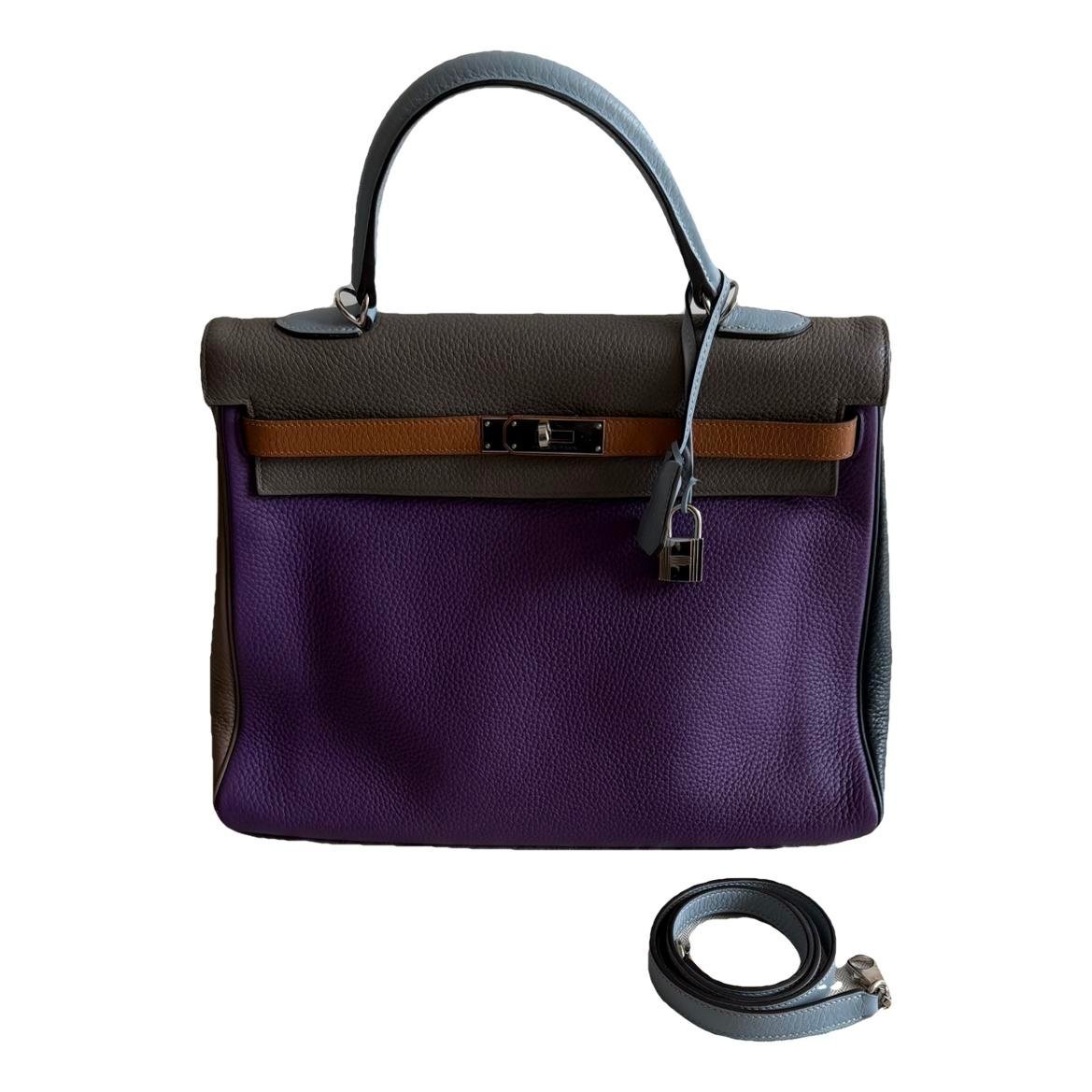 Kelly 35 leather handbag