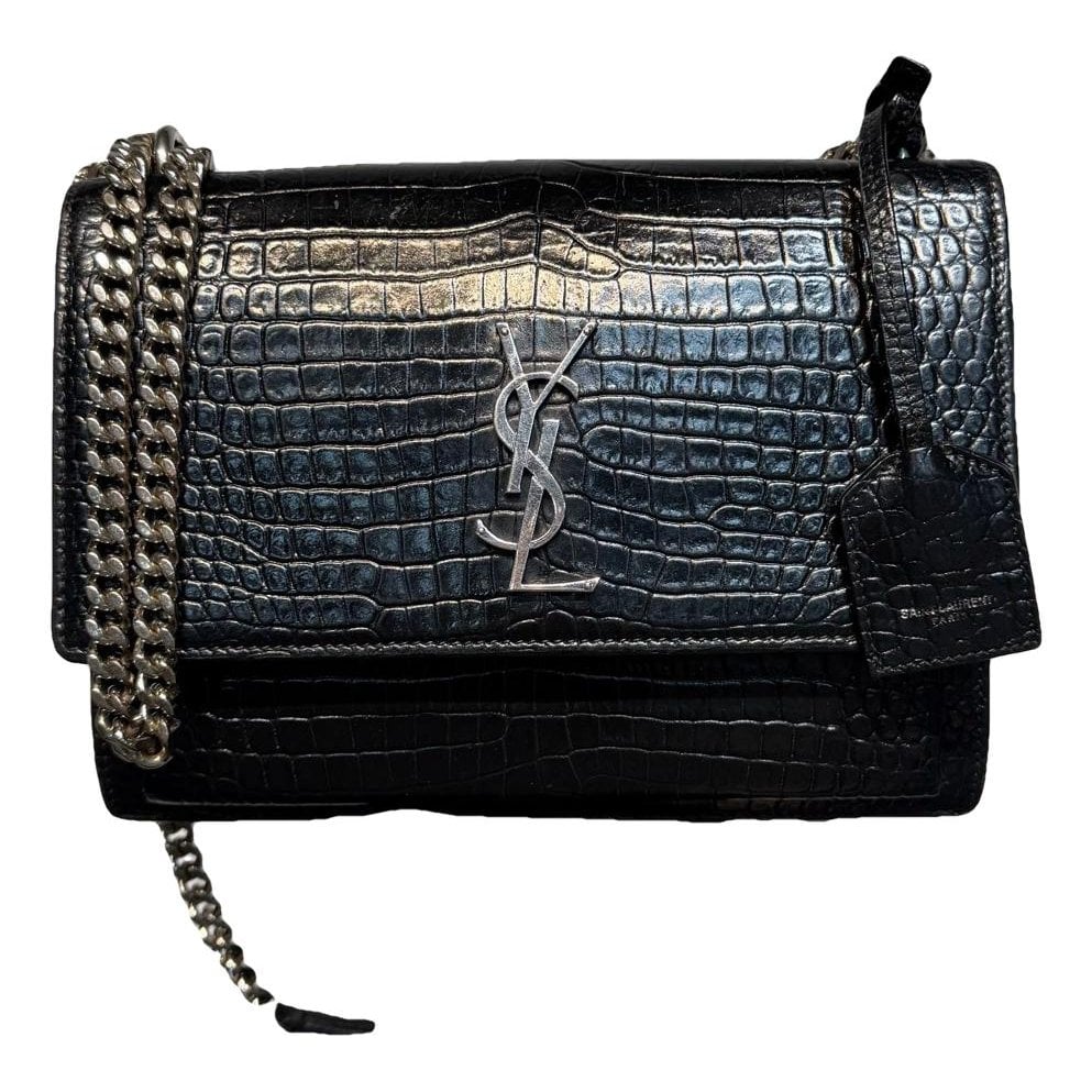 Sunset leather handbag