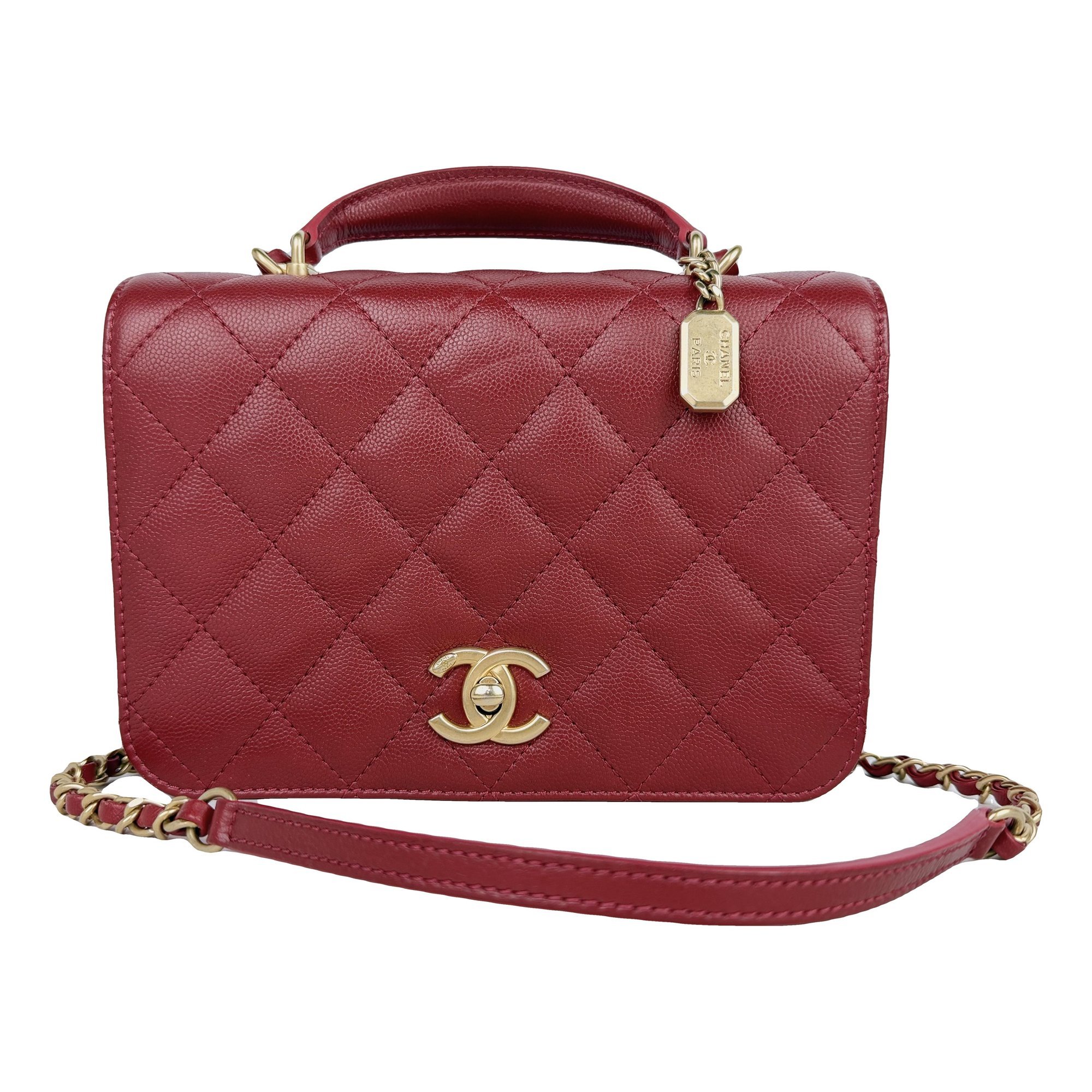 Timeless Classique Top Handle leather handbag