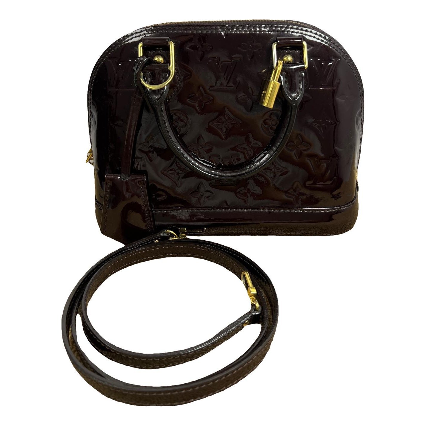 Alma leather handbag